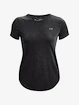 Damen T-Shirt Under Armour  Run Trail Tee-GRY