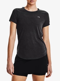 Damen T-Shirt Under Armour Run Trail Tee-GRY