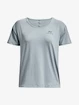 Damen T-Shirt Under Armour  Rush Energy SS-BLU