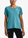 Damen T-Shirt Under Armour  Rush Energy SS-BLU