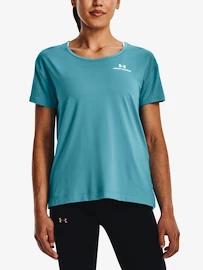 Damen T-Shirt Under Armour Rush Energy SS-BLU