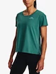 Damen T-Shirt Under Armour  Rush Energy SS-GRN XS