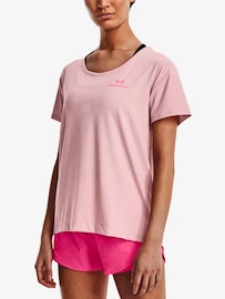 Damen T-Shirt Under Armour Rush Energy SS-PNK