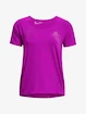 Damen T-Shirt Under Armour  Rush Energy SS-PPL