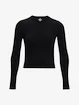 Damen T-Shirt Under Armour  Rush Seamless LS-BLK