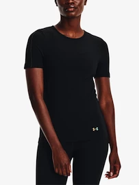 Damen T-Shirt Under Armour Rush Seamless SS-BLK