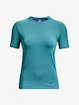 Damen T-Shirt Under Armour  Rush Seamless SS-BLU