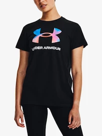 Damen T-Shirt Under Armour SPORTSTYLE LOGO SS-BLK