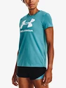 Damen T-Shirt Under Armour  SPORTSTYLE LOGO SS-BLU