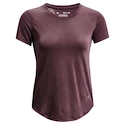 Damen T-Shirt Under Armour  Streaker SS Ash Plum XS