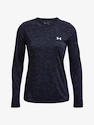 Damen T-Shirt Under Armour  Tech LS Crew Twist-NVY