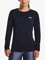 Damen T-Shirt Under Armour  Tech LS Crew Twist-NVY