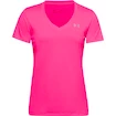 Damen T-Shirt Under Armour  Tech SSV Solid Pink