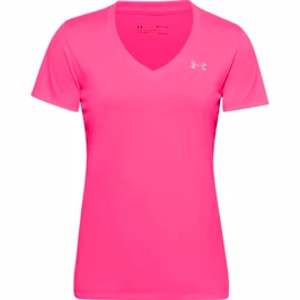 Damen T-Shirt Under Armour Tech SSV Solid Pink