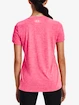 Damen T-Shirt Under Armour  Tech SSV - Twist Cerise