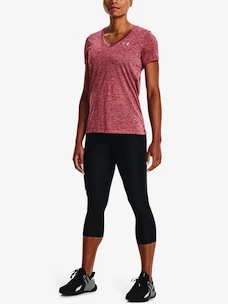 Damen T-Shirt Under Armour  Tech SSV - Twist-PNK XS