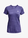 Damen T-Shirt Under Armour  Tech Tiger SSC-BLU