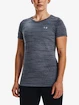 Damen T-Shirt Under Armour   Tech Tiger SSC-GRY