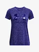 Damen T-Shirt Under Armour  Tech Twist BL Gel SSC-BLU