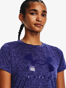 Damen T-Shirt Under Armour  Tech Twist BL Gel SSC-BLU XS