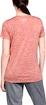 Damen T-Shirt Under Armour  Tech V-Neck Twist Red