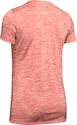 Damen T-Shirt Under Armour  Tech V-Neck Twist Red