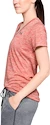 Damen T-Shirt Under Armour  Tech V-Neck Twist Red