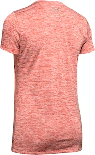 Damen T-Shirt Under Armour  Tech V-Neck Twist Red XS