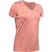 Damen T-Shirt Under Armour  Tech V-Neck Twist Red XS