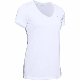 Damen T-Shirt Under Armour Tech White