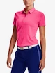 Damen T-Shirt Under Armour  Zinger Short Sleeve Polo-PNK