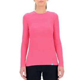 Damen T-Shirt UYN Natural Training OW Shirt LS Pink Yarrow