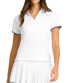 Damen T-Shirt Wilson W Club Polo Bright White