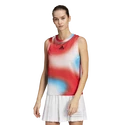 Damen Tank-Top adidas  Melbourne Printed Match Tank White/Red/Blue