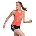 Damen Tank-Top adidas  Speed Tank orange