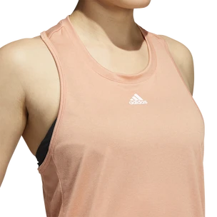 Damen Tank-Top adidas  Training 3-Stripes Tank Ambient Blush XS