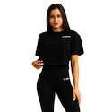 Damen Tank-Top GymBeam  Limitless Cropped T-shirt Black