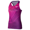 Damen Tank-Top Mizuno  Charge Printed Tank Purple Magic M