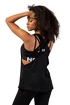 Damen Tank-Top Nebbia  Sleeveless Loose Cross Back Tank Top "Feeling Good" Black