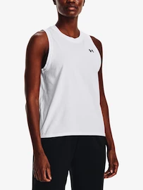 Damen Tank-Top Under Armour Essential Cttn Strch Tank-WHT