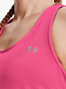 Damen Tank-Top Under Armour HeatGear Racer Tank-PNK L