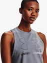 Damen Tank-Top Under Armour  Live Sportstyle Graphic Tank Steel Medium Heather Gray