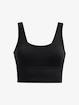 Damen Tank-Top Under Armour  Meridian Fitted Crop Tank-BLK