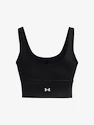 Damen Tank-Top Under Armour  Meridian Fitted Crop Tank-BLK