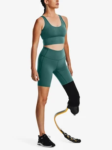 Damen Tank-Top Under Armour  Meridian Fitted Crop Tank-GRN XS