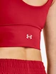 Damen Tank-Top Under Armour  Meridian Fitted Crop Tank-RED