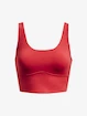 Damen Tank-Top Under Armour  Meridian Fitted Crop Tank-RED