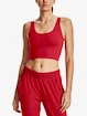 Damen Tank-Top Under Armour  Meridian Fitted Crop Tank-RED