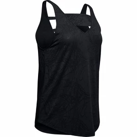 Damen Tank-Top Under Armour Perpetual Tank Jacquart-BLK