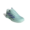 Damen Tennisschuhe adidas  Avacourt 2 Semiflash Aqua